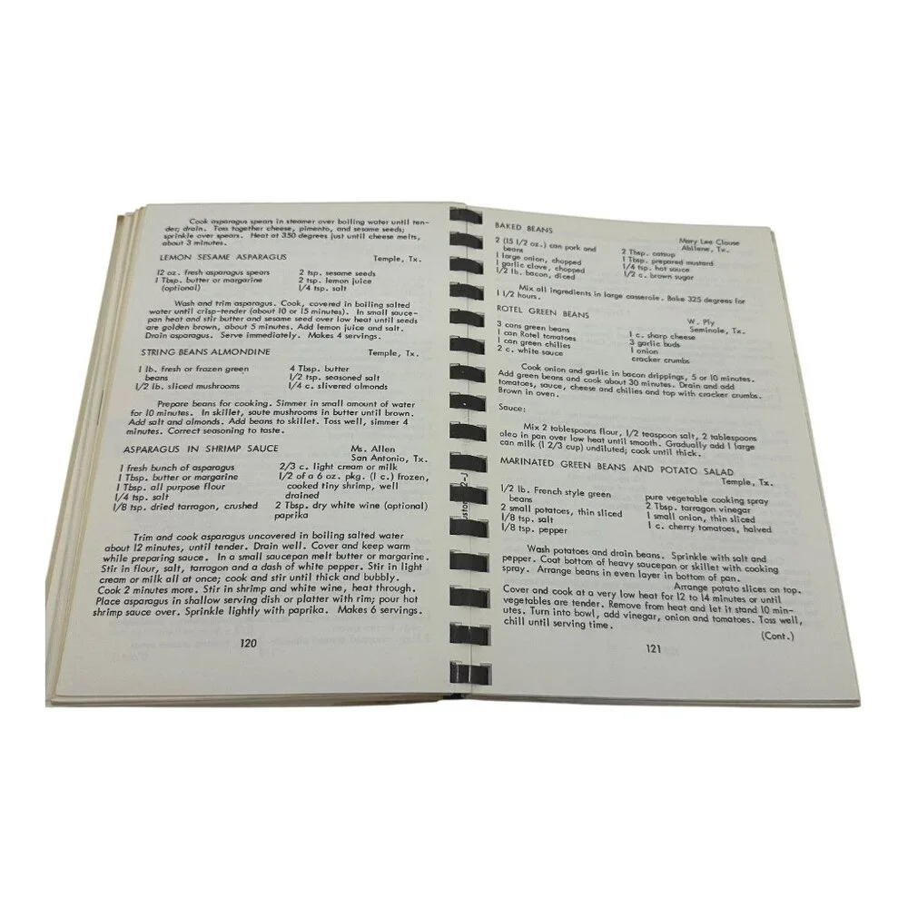 Pat Walkers Favorite Recipes Spiral-Bound‎ Cookbook 1982? Vintage VTG. Extras